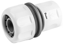Bradas Schlauchkupplung WHITE LINE, 3/4", weiß