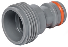 Bradas Gerätestück WHITE LINE, 1/2" Außengewinde, grau