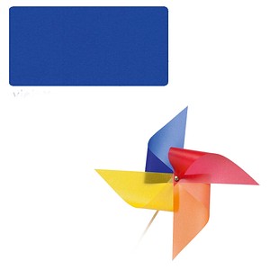 folia Transparentpapier, (B)505 x (L)700 mm, 115 g/qm, blau