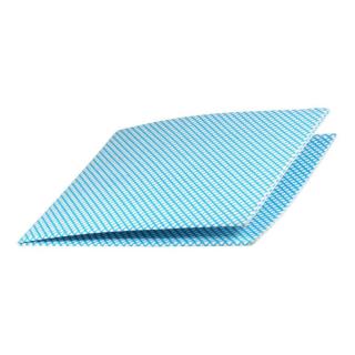Bodentuch/Scheuertuch "Supra", 50 x 70 cm | Farbe blau/weiß robustes Vlies-Bodentuch für alle glatten Bodenbelägesehr saugfähig, reinigt streifenfrei, fusselfrei, lange haltbar, kochfest 95 °C