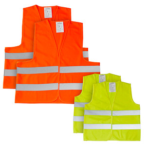 LEINA Pannenwesten/Warnwesten-Set Family 2+2, orange (8913122)