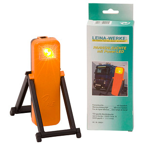 LEINA-WERKE LED Warnleuchte orange 20,8 cm