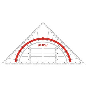 Maped Geodreieck Geo-Flex, Hypotenuse: 160 mm