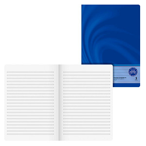 BRUNNEN Schulheft Vivendi Lineatur 3 (3. Schuljahr) liniert DIN A4 ohne Rand, 16 Blatt