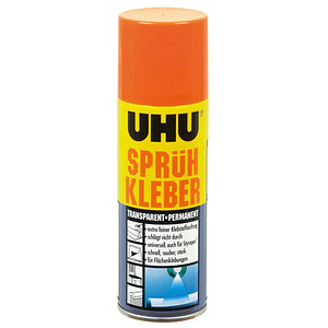 UHU permanent + transparent Sprühkleber 200,0 ml