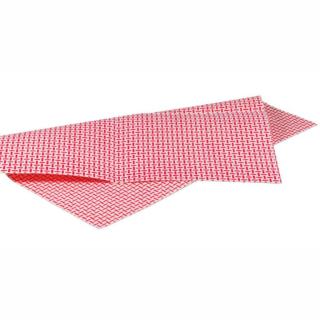 Spültuch/Wischtuch/Universaltuch 35 x 40 cm, 10 Stück/Pack | rot beschichtet, strukturiert, fusselfrei, waschbar 95 °C