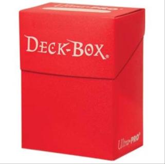 Red Deck Box MBE3