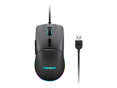 LENOVO M210 RGB - Maus - 7 Tasten - kabelgebunden - USB (GY51M74265)