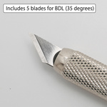 NT Cutter Skalpell eDL-400, Kunststoff-Gehäuse, schwarz