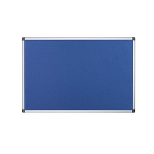 Bi-Office Pinnwand MAYA 240,0 x 120,0 cm Textil blau