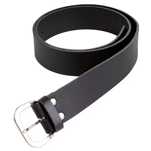Pionier WORKWEAR Ledergürtel schwarz 120,0 cm