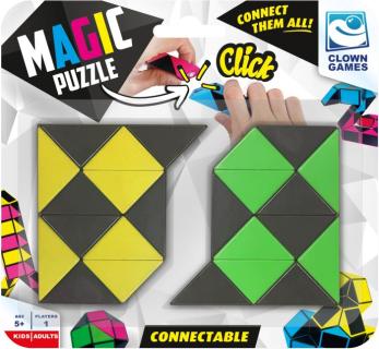 Clown Magic Puzzle Connectable 2x12