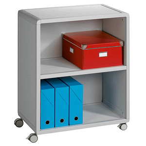 PAPERFLOW AKTENREGAL MOBIL 2 OH GRAU (DM2K2.02)
