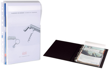 HAMELIN ELBA Prospekthülle mit Dehnfalten, DIN A4, PP, 0,2 mm glasklar, oben of