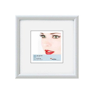 walther design Bilderrahmen Galeria weiß 41,1 x 41,1 cm