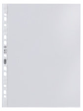 ELBA Prospekthülle Economy, DIN A4, PP, 0,06 mm, glasklar oben offen, Eurolochu