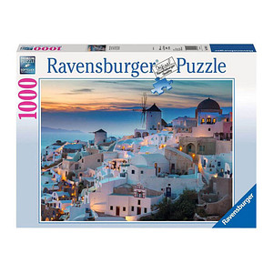 Ravensburger Abend über Santorini Puzzle 1000 Teile