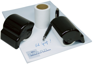 WEDO Ersatzrolle für WEDO Roll-Löscher aus weißem Löschpapier, Maße: 70 x 53 mm