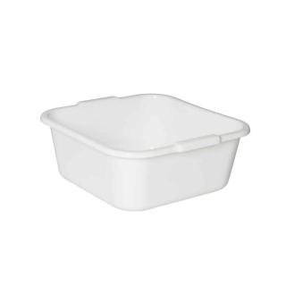 Viereckschüssel 38 x 38 x 15 cm, 14 Liter | weiß Spülschüssel / Allzweckschüssel, lebensmittelecht