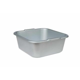 Viereckschüssel 34 x 34 x 14 cm, 10,5 Liter | silber Spülschüssel / Allzweckschüssel