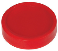 MAUL Industriemagnet, Durchmesser: 29 mm, 1 kg, rot