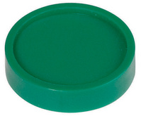 MAUL Industriemagnet, Durchmesser: 29 mm, 1 kg, grün