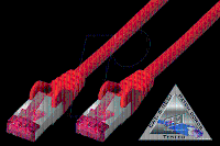 SHIVERPEAKS Patchkabel S/FTP Cat.6A PIMF rot 1,5m