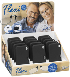 WEDO Zweit-Lesebrille "Flexi", bügellos, 15er Display