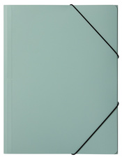 PAGNA Eckspannermappe "Pastell eco", DIN A4, PP, pastellgrün