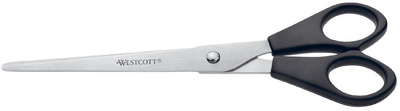 WESTCOTT Büroschere, Länge: 171 mm, schwarz, Rechtshänder
