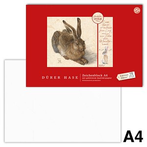 Edition Dürer Zeichenblock Dürer Hase DIN A4