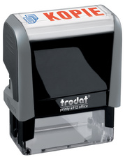 TRODAT Textstempelautomat ECO Printy Office 4912 "GESCANNT" - für den Markt: D 