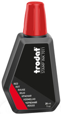 trodat Stempelfarbe "7011", für Stempelkissen, rot