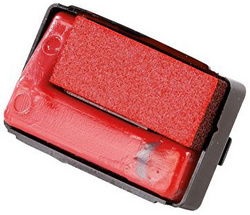 REINER Ersatzstempelkissen COLORBOX, Größe 1, schwarz