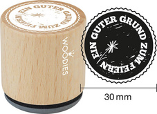 COLOP Motiv-Stempel Woodies "Guter Grund zum Feiern" I