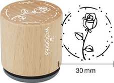 COLOP Motiv-Stempel Woodies "Rose"