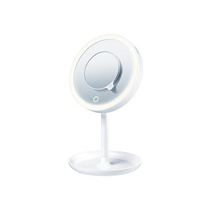 beurer Kosmetikspiegel beleuchtet BS 45 weiß