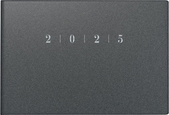 rido idé Taschenkalender "Septimus Reflection" 2025, grau