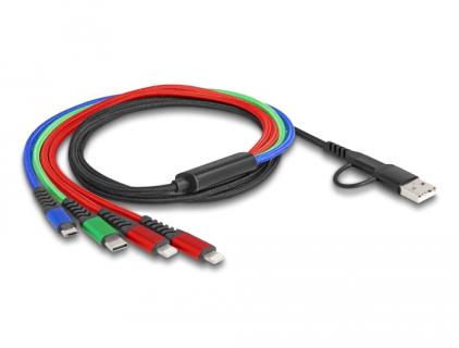 DELOCK - Kabel nur zum Laden - USB, 24 pin USB-C männlich zu Micro-USB Typ B, 2