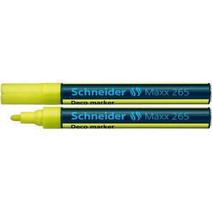 Schneider Maxx 265 Kreidemarker gelb 2,0 - 3,0 mm