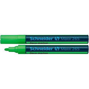 Schneider Maxx 265 Kreidemarker grün 2,0 - 3,0 mm