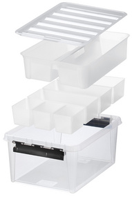smartstore Aufbewahrungsbox CLASSIC 15 + 7, mit Einsätzen