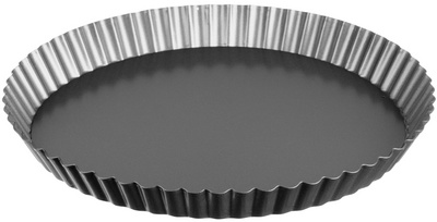 GastroMax Tortenbodenform, aus Carbonstahl, 280 mm, grau