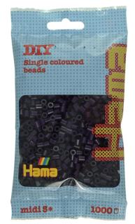 HAMA Perlen Aubergine 1.000 Stück