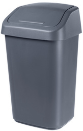 Restposten: orthex Schwingdeckel-Abfalleimer, 50 Liter