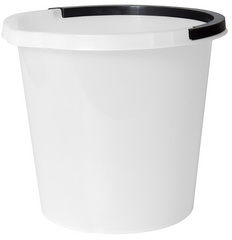 plast team Putzeimer ATLANTA, 10 Liter, silber