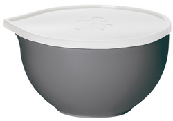 plast team Rührschüssel "Superbowl"l, 1,0 Liter, grau