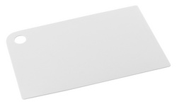plast team Schneidebrett "Slim-Line", 244 x 172 mm, weiß