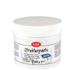 ViVA DECOR Strukturpaste grob, weiß, 1.200 g