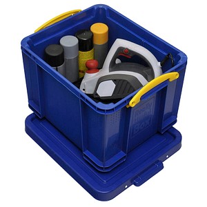 Really Useful Box Aufbewahrungsbox 35 Liter, vollfarbig blau